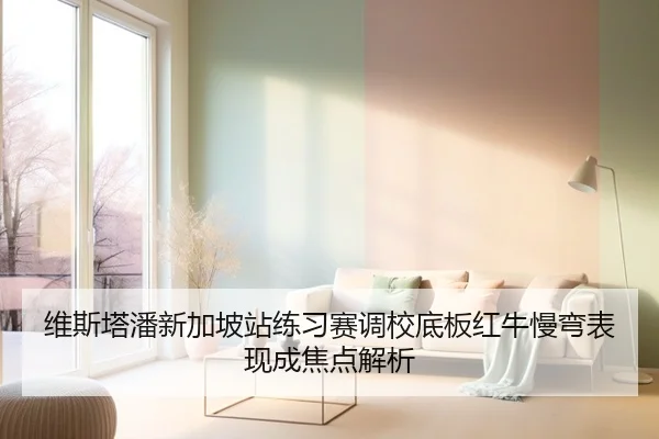 维斯塔潘新加坡站练习赛调校底板红牛慢弯表现成焦点解析 | JIUYOUSPORTS